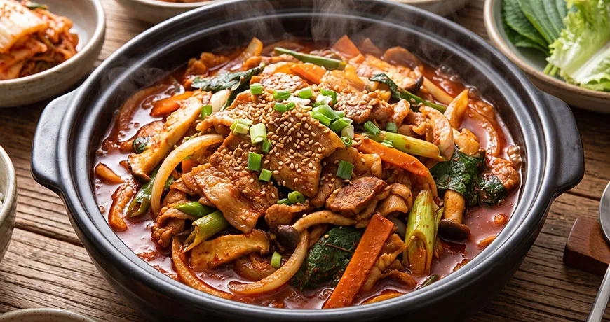 Stir-fried Pork | 돼지고기두루치기