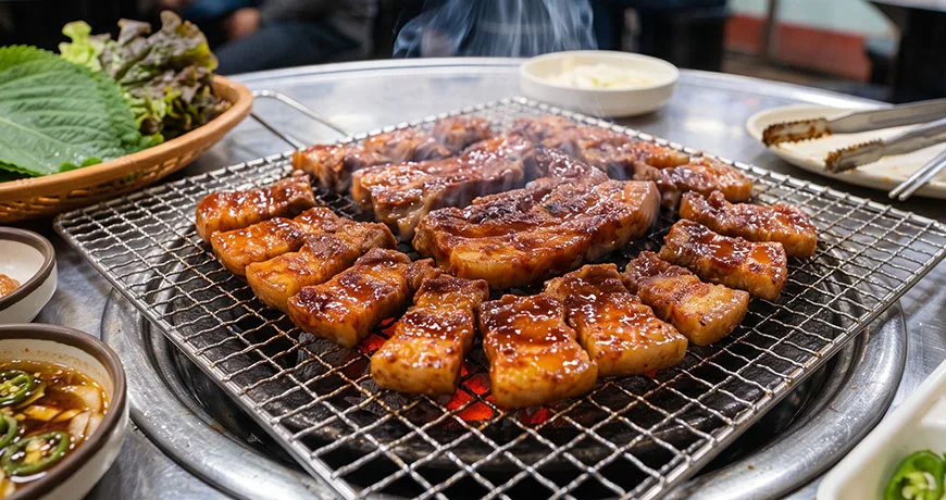Red Chili Paste Pork Belly | 고추장삼겹살