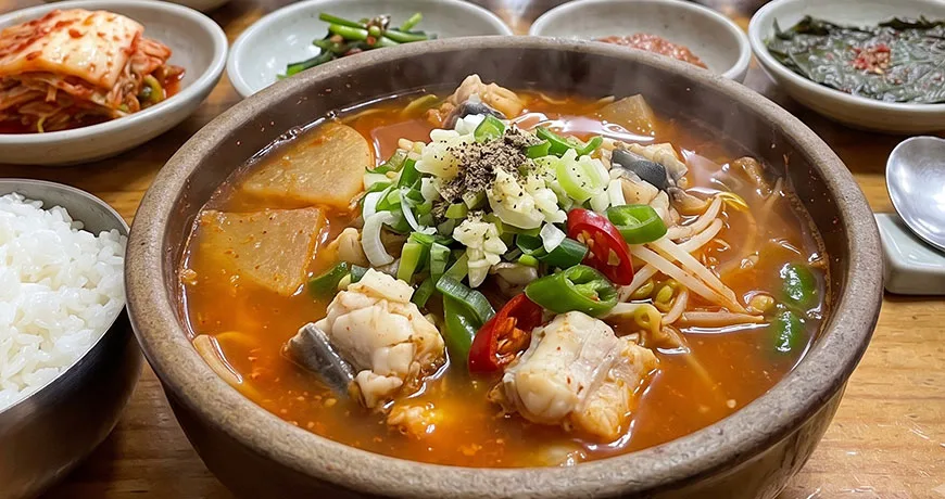 Moray Eel Soup | 곰칫국