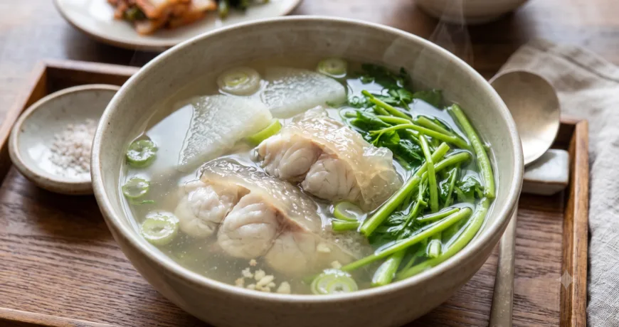 Moray Eel Soup | 곰칫국