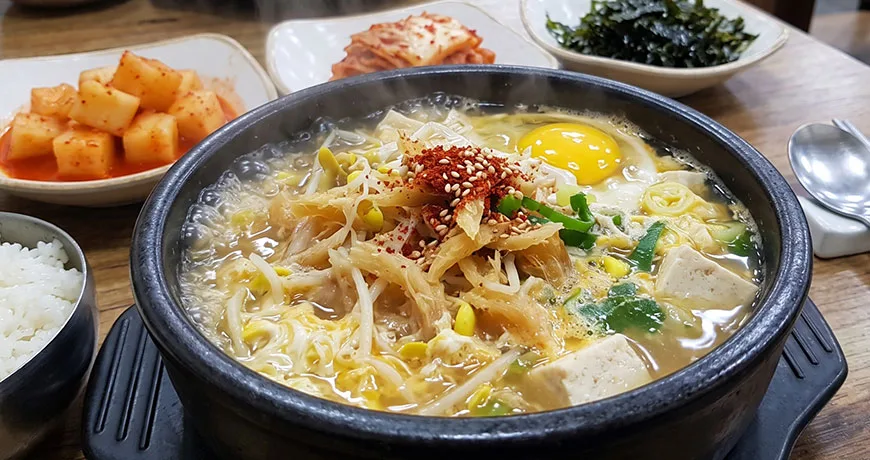 Dried Pollack Hangover Soup | 황태해장국