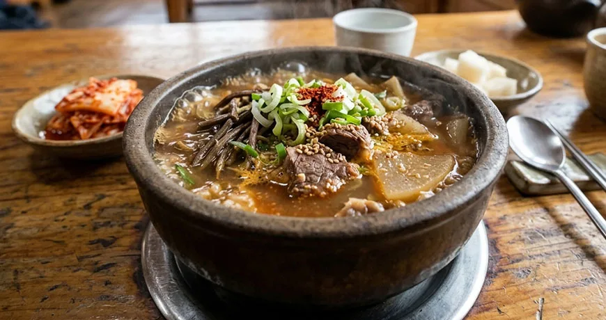 Beef and Rice Soup | 장국밥