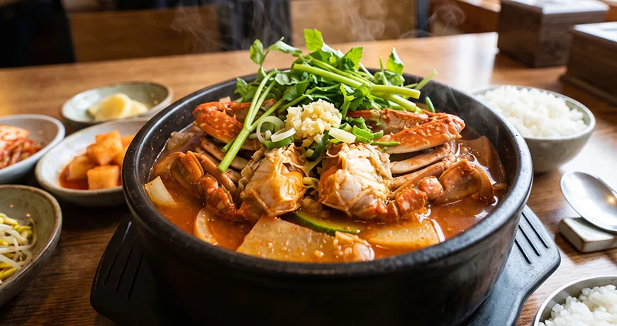 Spicy Blue Crab Stew | 꽃게탕