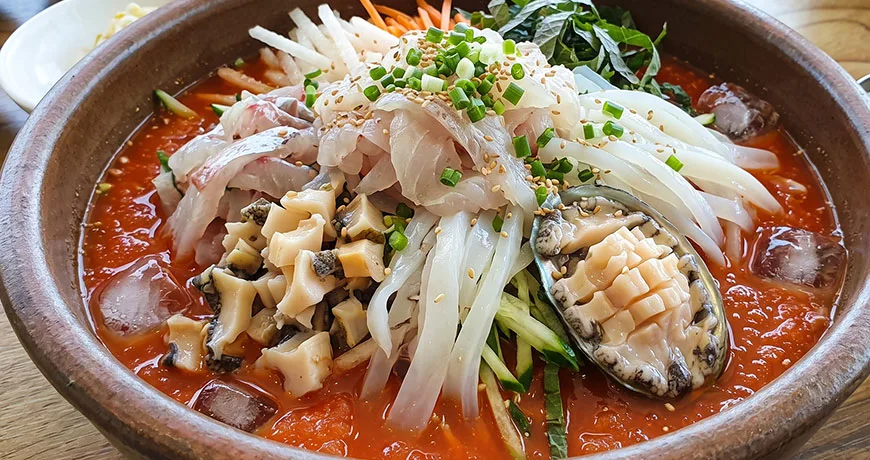 Cold Raw Fish Soup | 물회