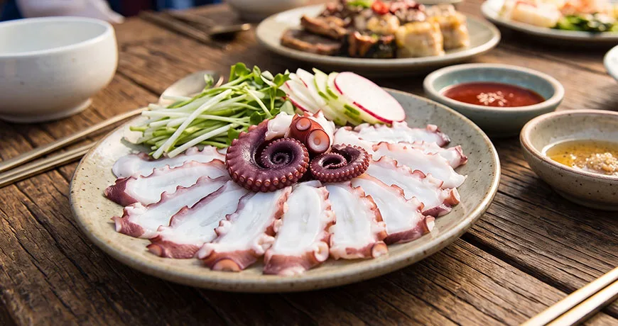 Parboiled Octopus | 문어숙회