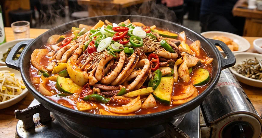 Stir-fried Squid | 오징어두루치기