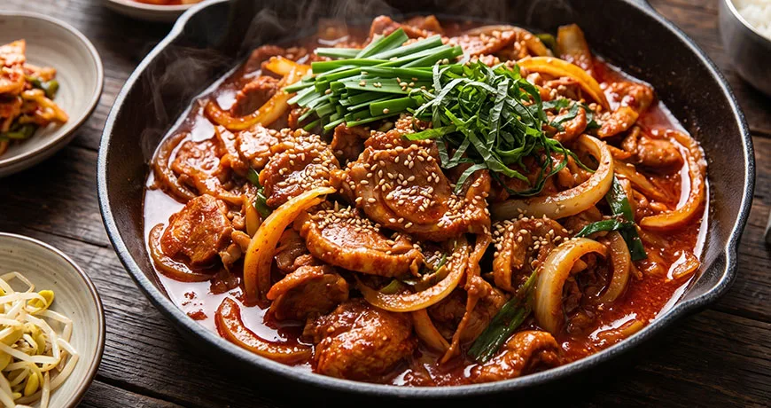 Spicy Stir-fried Duck | 오리주물럭