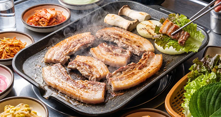 Grilled Pork Belly | 삼겹살