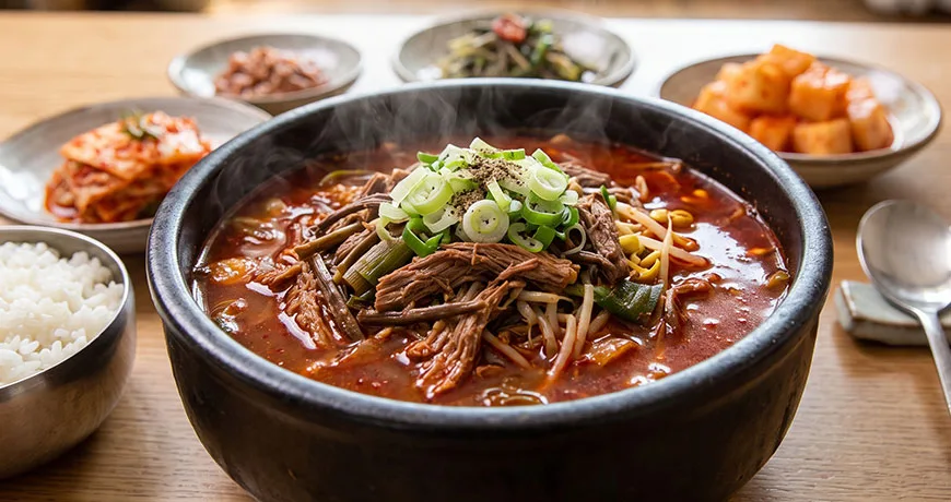 Spicy Beef Soup | 소고기육개장