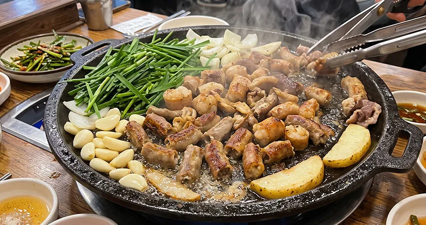 Grilled Beef Small Intestine | 소곱창구이