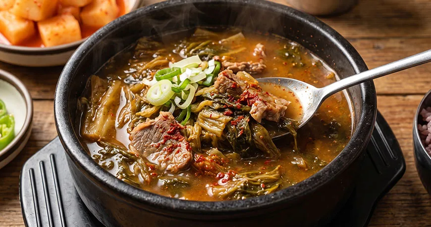 Korean Cabbage Hangover Soup | 우거지해장국